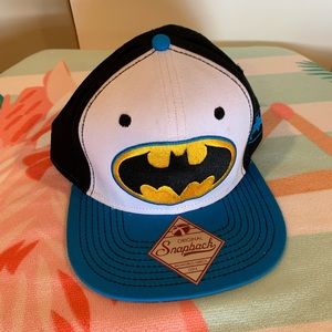 Batman Flat Bill Snap Back Hat